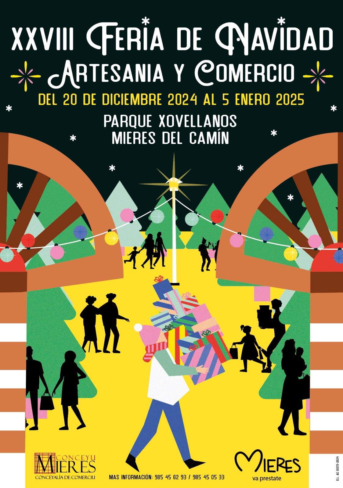 Cartel Feria Navida 2024