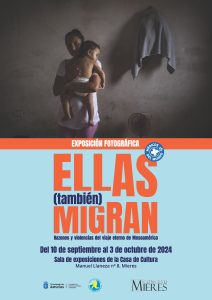 Cartel Expo Ellas Tambien Migran