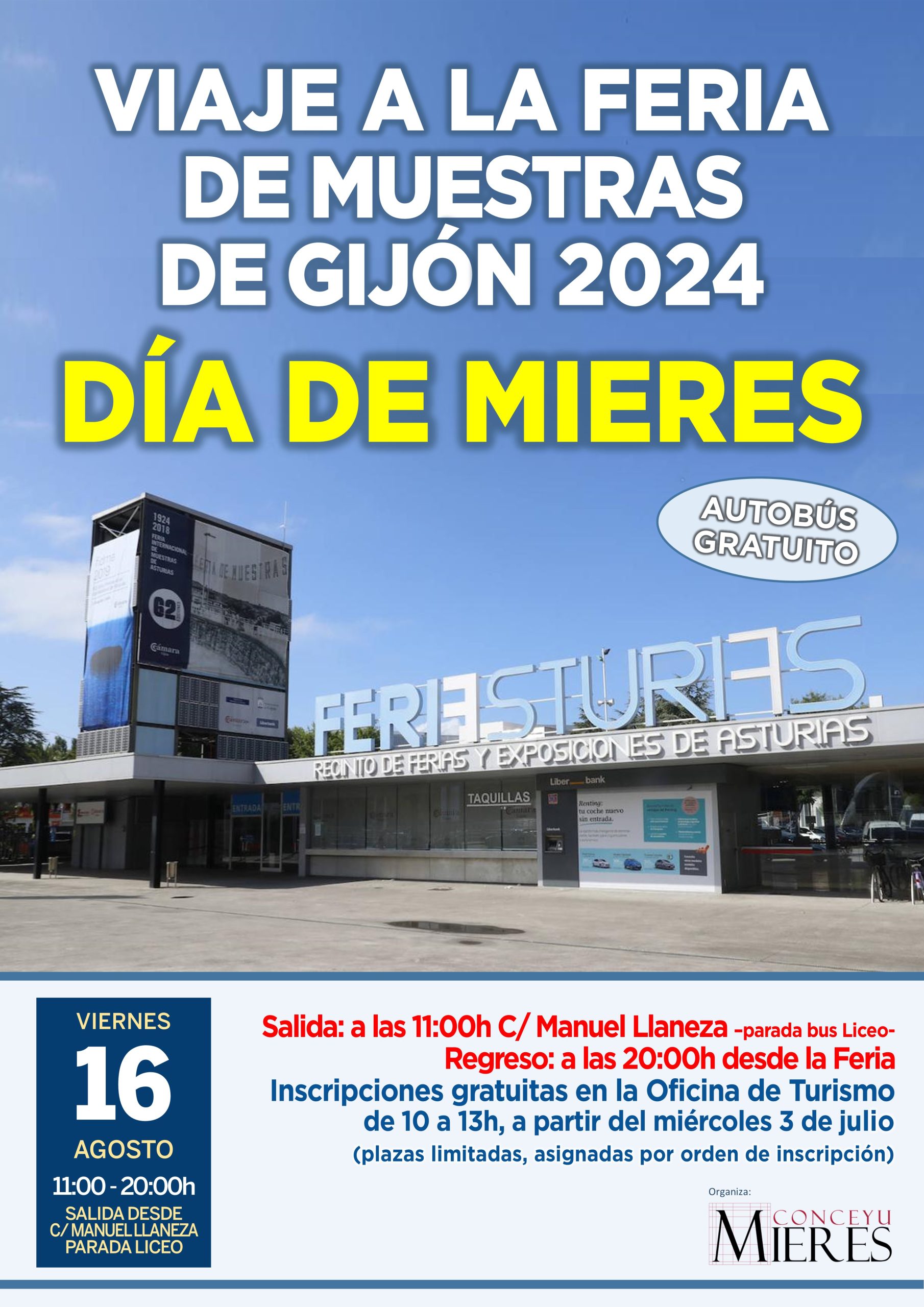 Cartel Viaje Feria 2024 Mieres