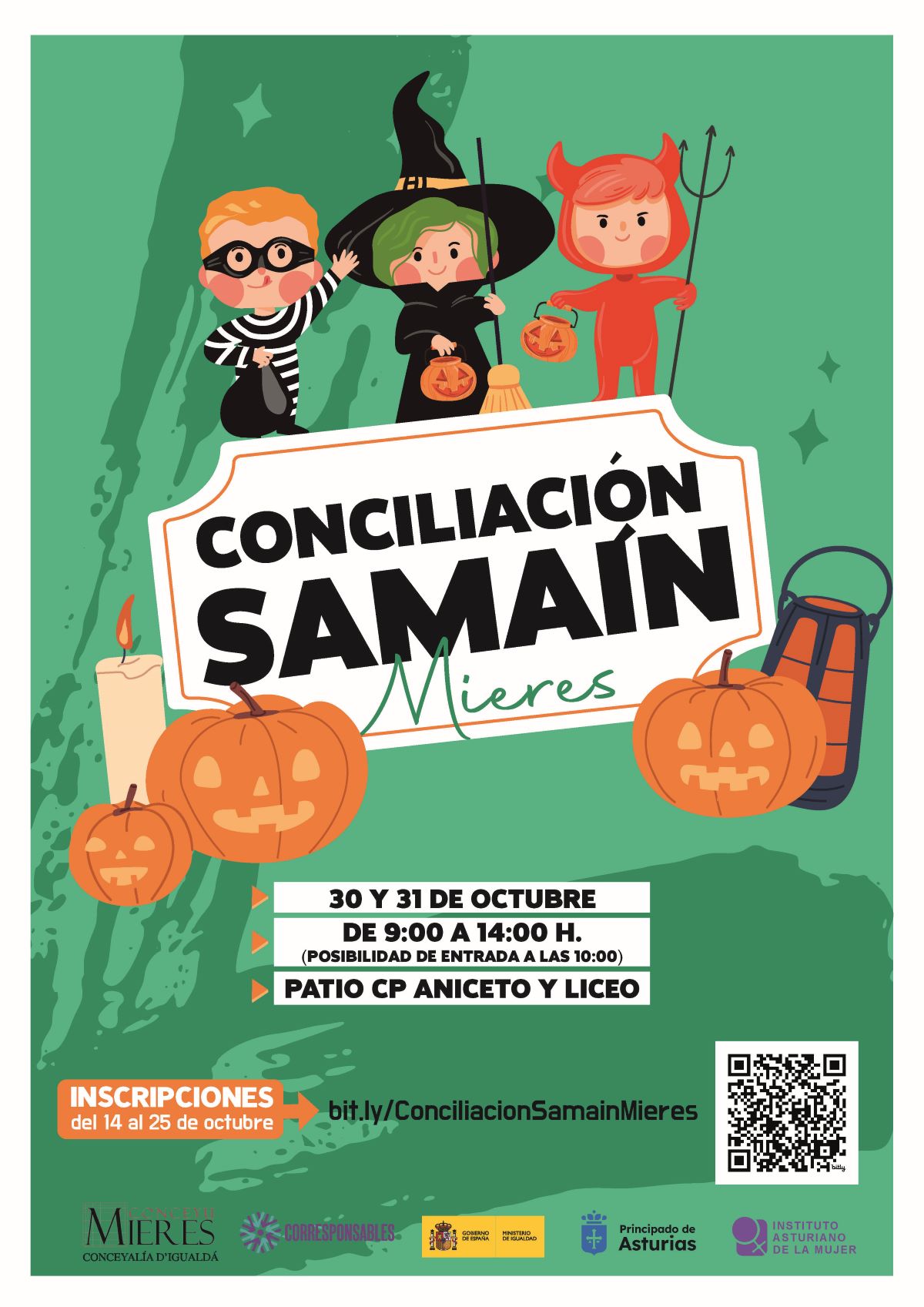 Cartel Conciliación Samaín Mieres 2024