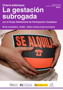 26N CARTEL Charla Subrogada