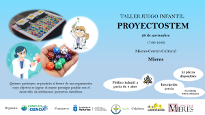 TALLER PROYECTOSTEM 20 NOVIEMBRE