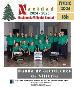 073 Cartel Navidad 2024 Banda Acordeones De Villoria