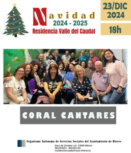 077 Cartel Navidad 2024 Coral Cantares