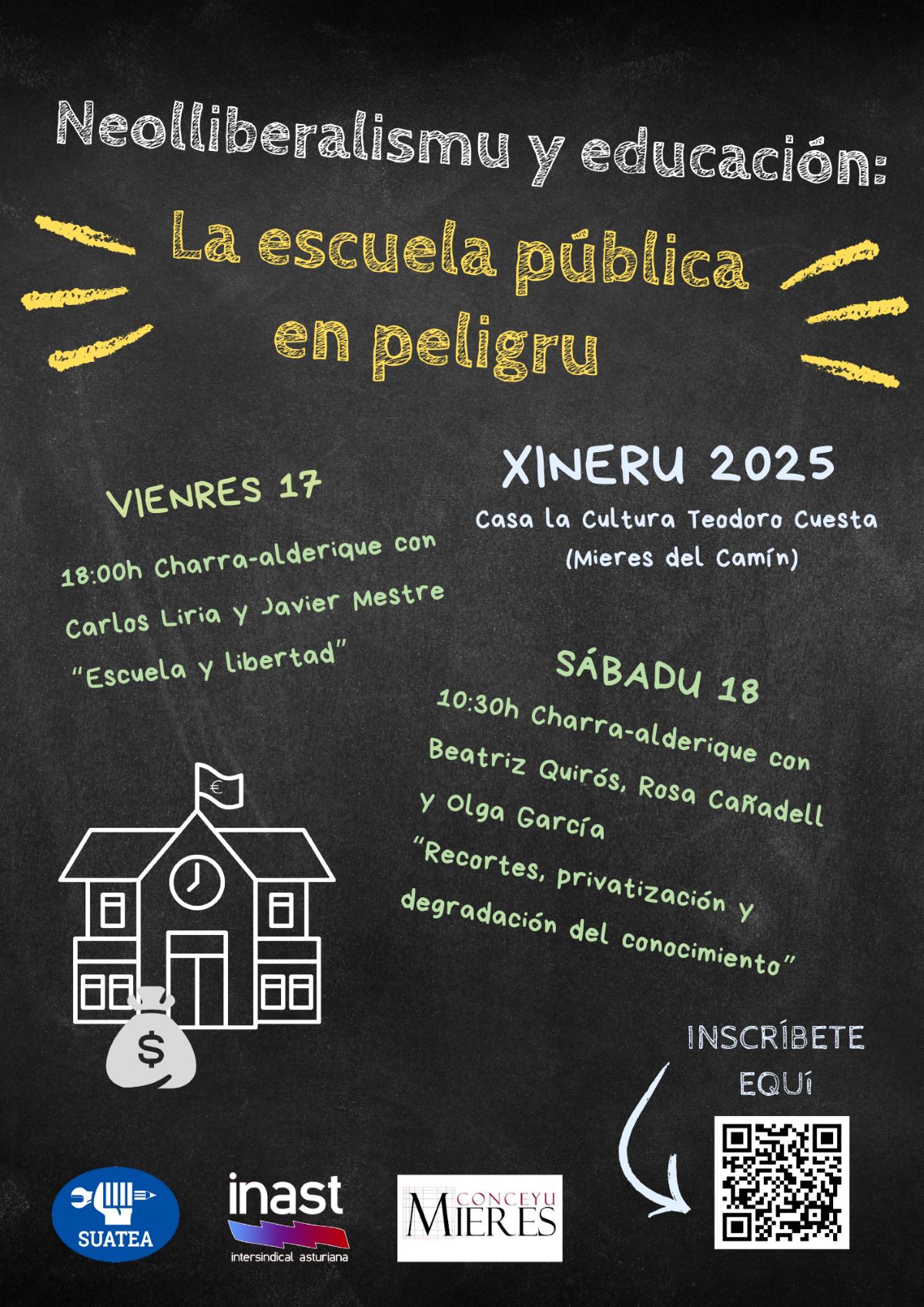 Cartel Xornaes Suatea 2025 Mieres