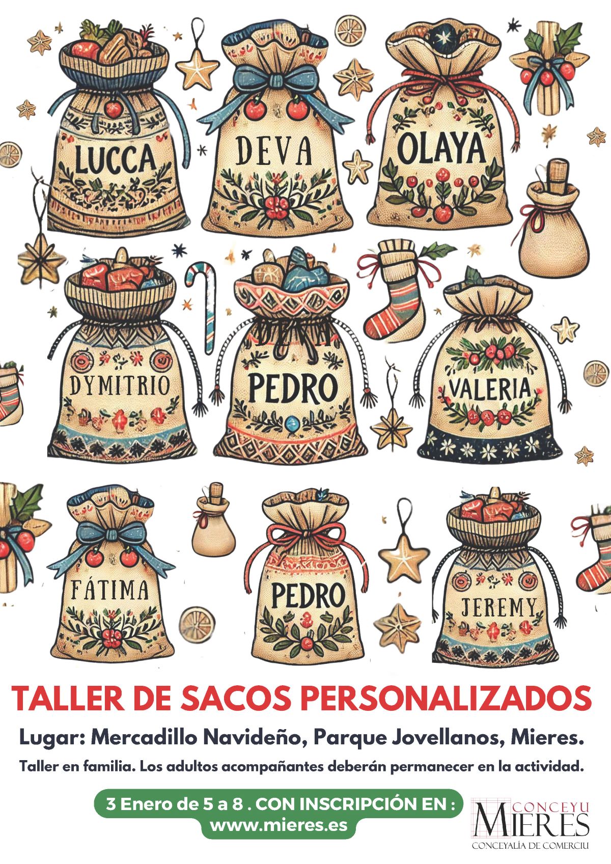 Navidad 2024 Taller De Sacos