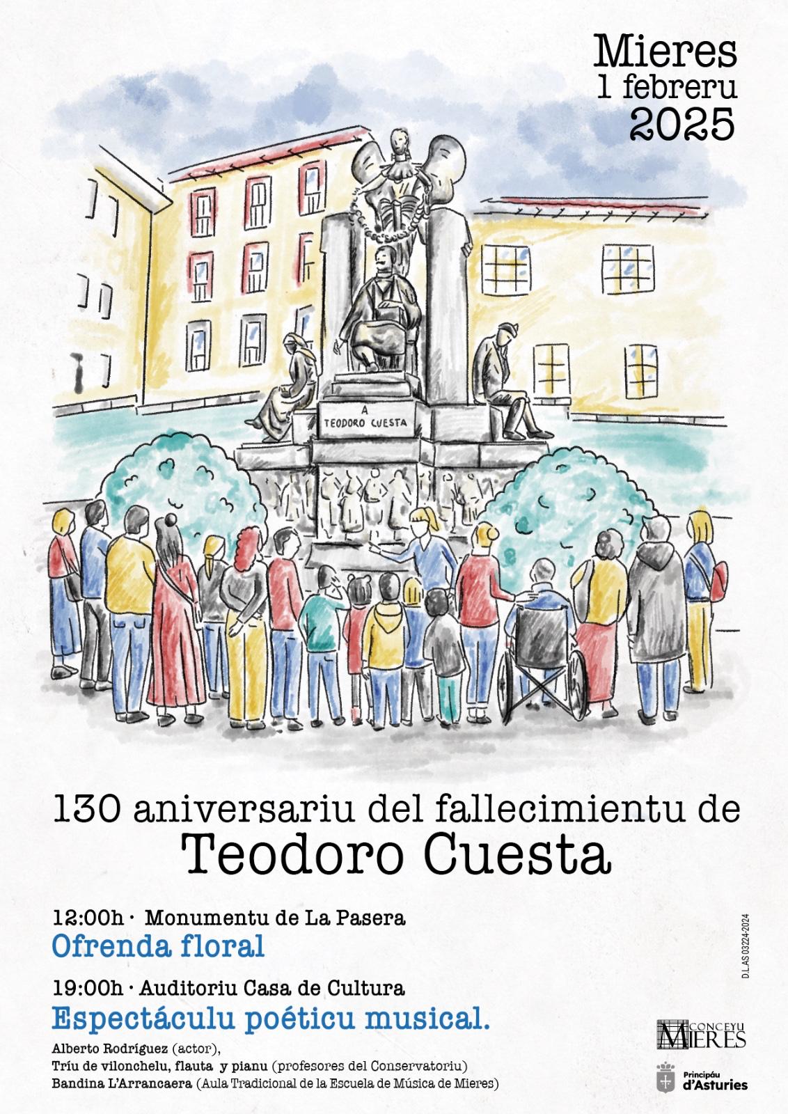 Cartel Teodoro Cuesta