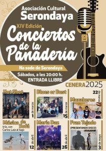 Conciertos Panaderia 2025